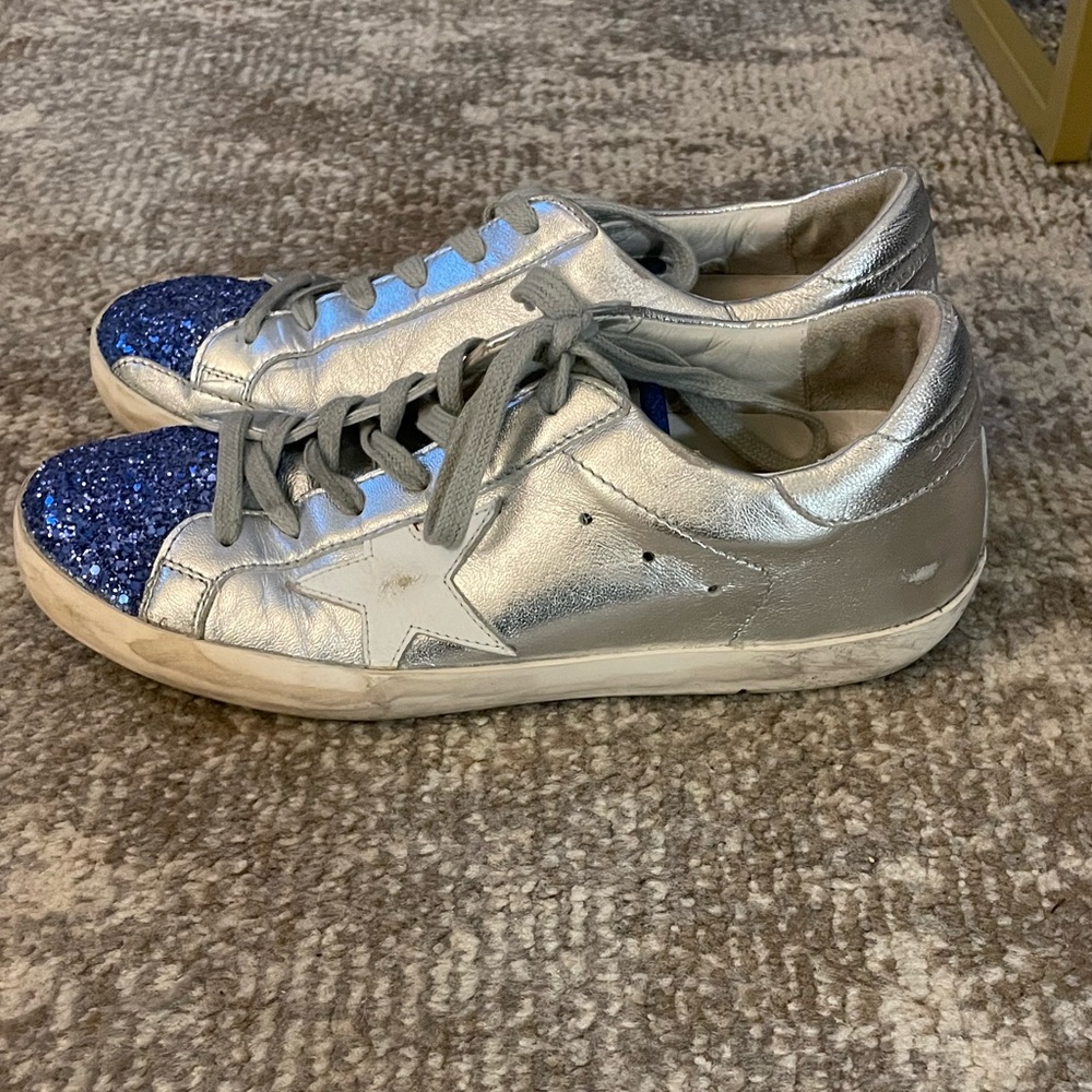 Golden Goose Superstar Glitter Sneakers